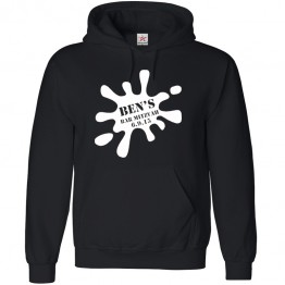 Personalised Bar Mitzvah Hoodie with your custom Splat text printed